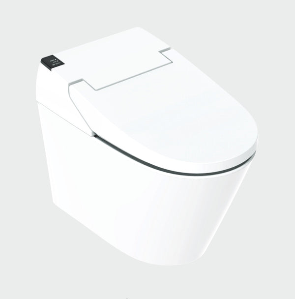 Ad Waters Stone/Touch 1pc Integrated Electric Toilet With Seat