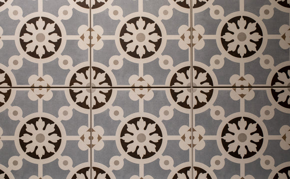 Delconca Paris Bercy Blu Porcelain Tiles, Priced Per Tilev 8 x 8