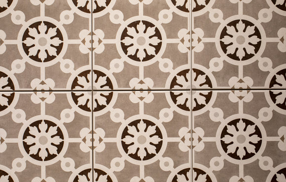 Delconca Paris Vercy Marrone Porcelain Tiles, Priced Per Tile 8 x 8