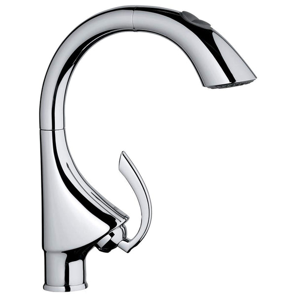 K4 SINGLE-HANDLE PULL DOWN KITCHEN FAUCET DUAL SPRAY 6.6 L/MIN (1.75 GPM)