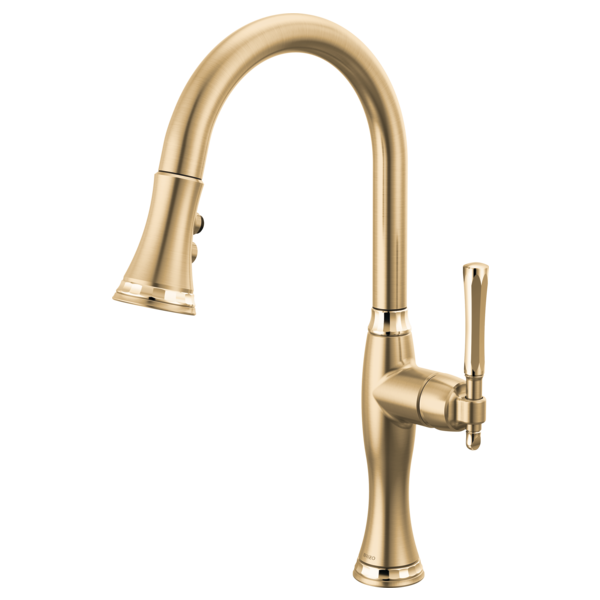 Brizo Tulham Single Handle Pull-Down Kitchen Faucet - 0