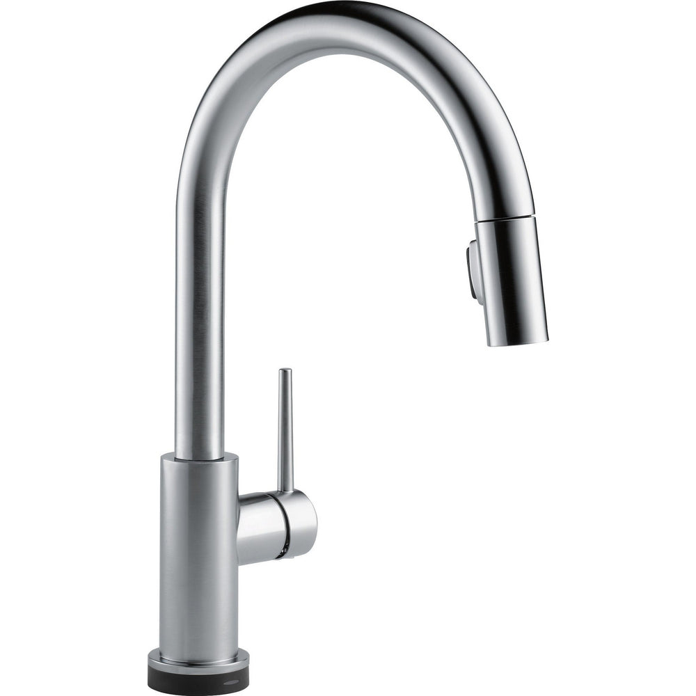 Delta Trinsic Single Handle Pull-Down Kitchen Faucet with Touch - 0