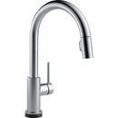 Delta Trinsic Single Handle Pull-Down Kitchen Faucet with Touch-2