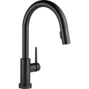Delta Trinsic Single Handle Pull-Down Kitchen Faucet with Touch-3