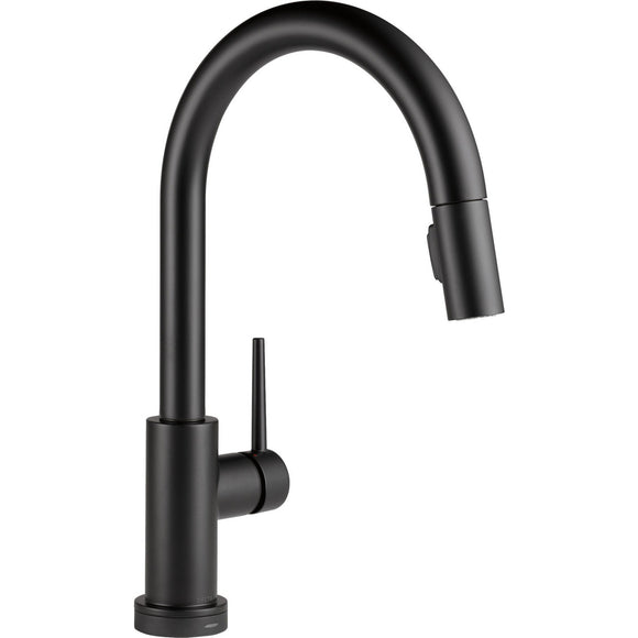 Delta Trinsic Single Handle Pull-Down Kitchen Faucet with Touch