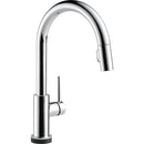 Delta Trinsic Single Handle Pull-Down Kitchen Faucet with Touch-4
