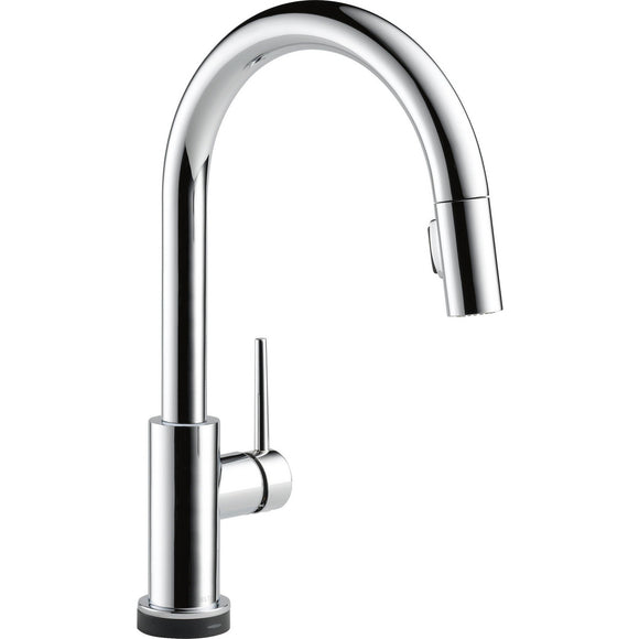 Delta Trinsic Single Handle Pull-Down Kitchen Faucet with Touch