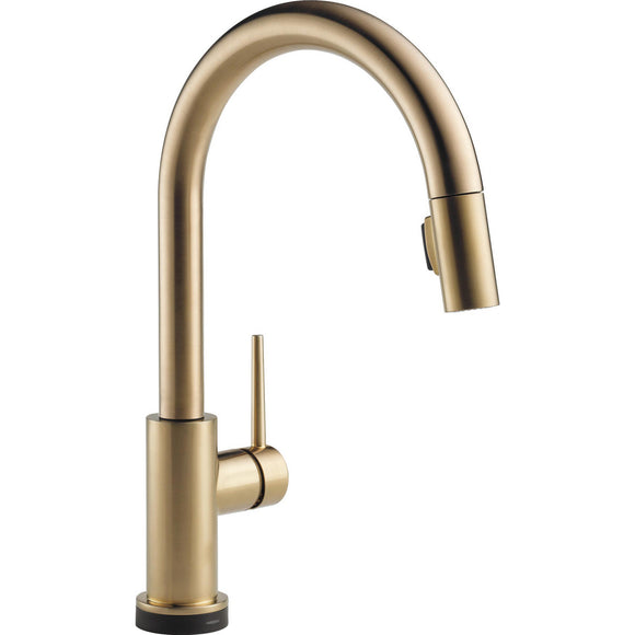 Delta Trinsic Single Handle Pull-Down Kitchen Faucet with Touch