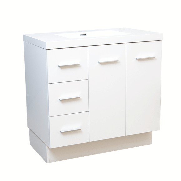 Vida Art Floormount Vanity