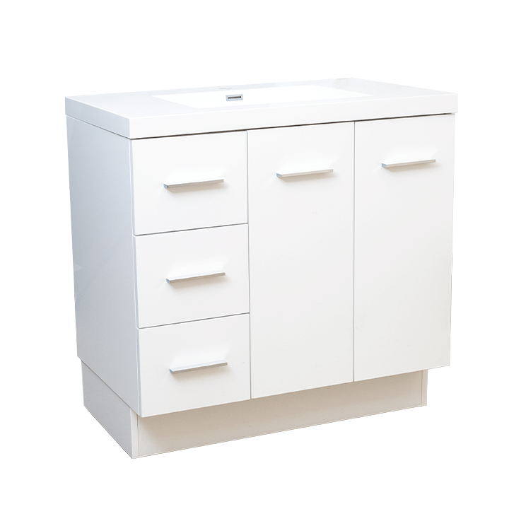 Vida Art Floormount Vanity