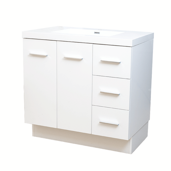 Vida Art Floormount Vanity