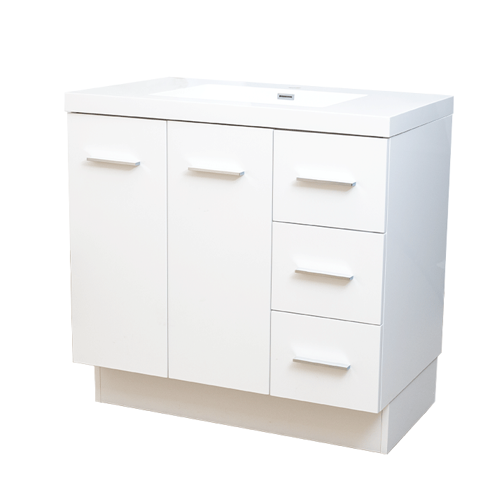 Vida Art Floormount Vanity