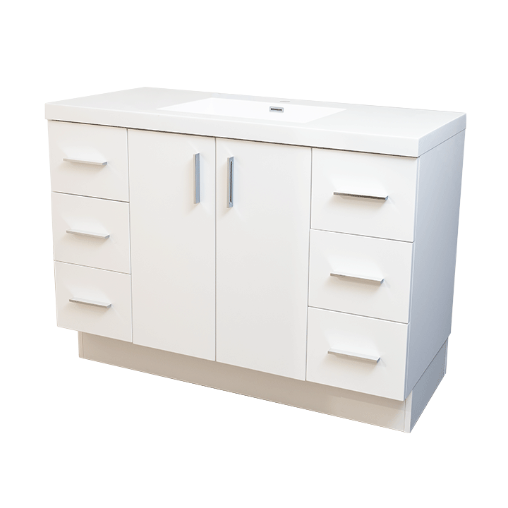 Vida Art Floormount Vanity - 0