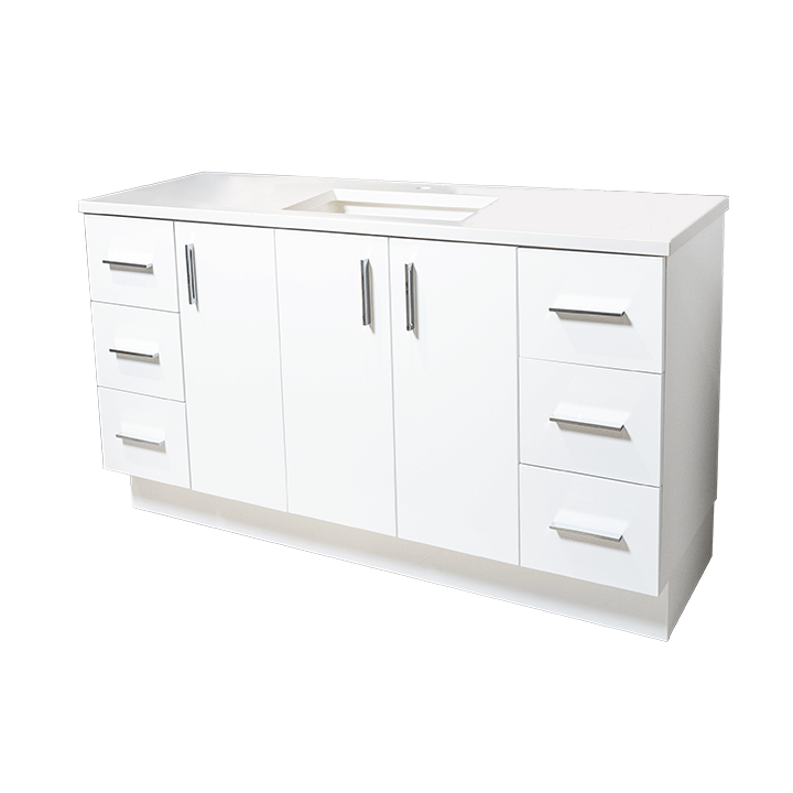 Vida Art Floormount Vanity