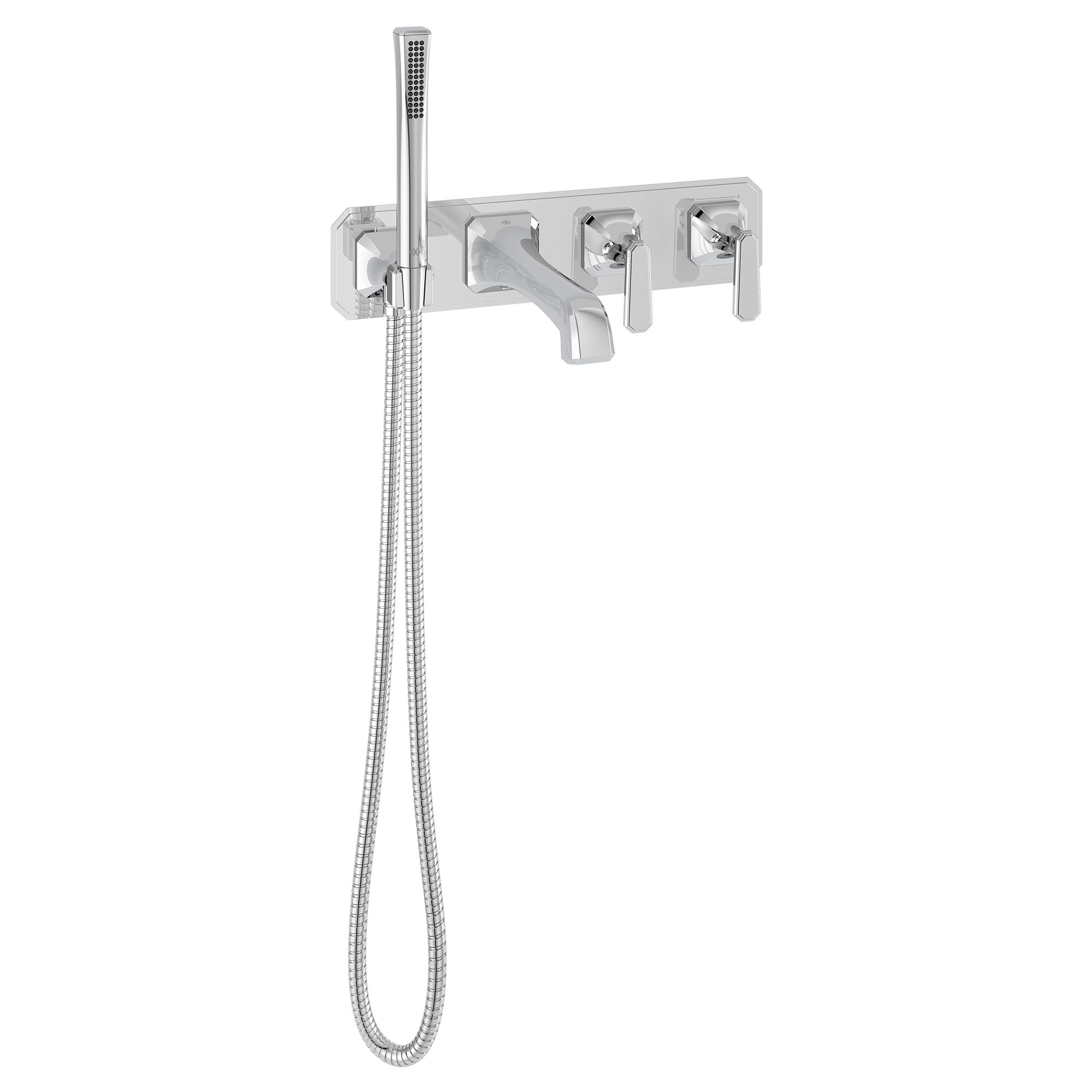 DXV Bellshire Bathroom Wallmount Tub Filler