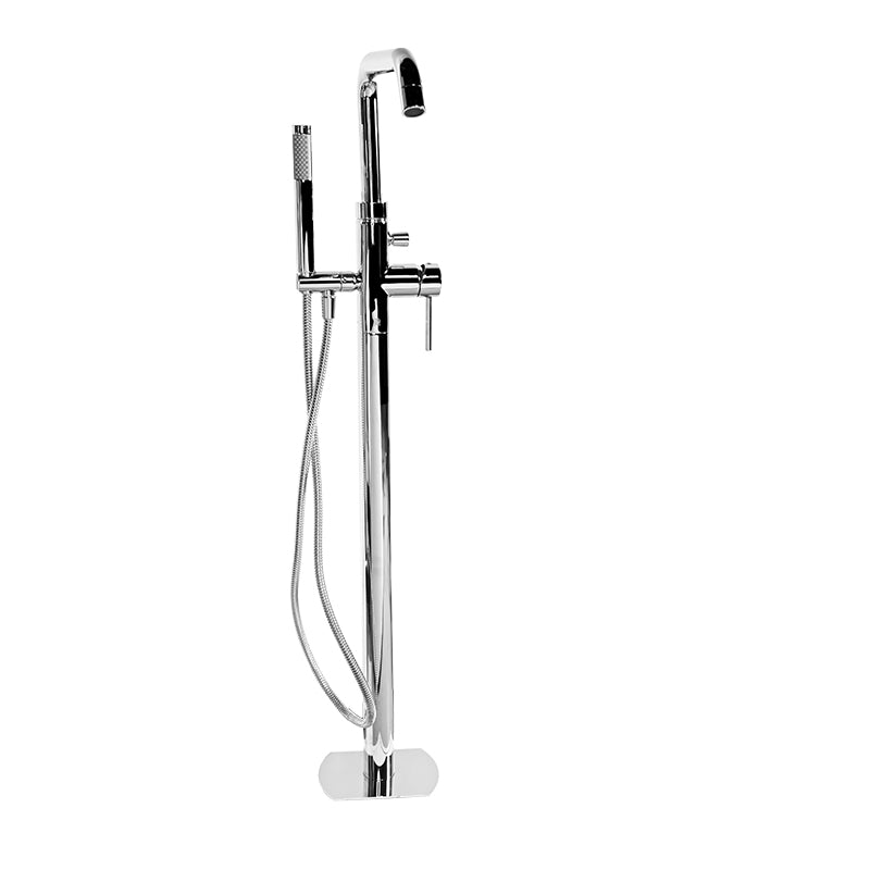 Vida Dax Floormount Tub Filler - 0