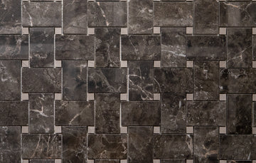 Delconca Boutique Polished Nero Porcelain Tiles, Priced Per Tile