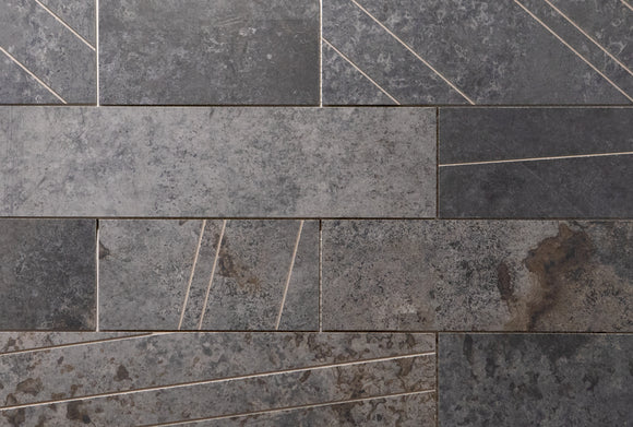 Delconca Alchimia Nero PorcelainTiles, Priced Per Tile HLC8
