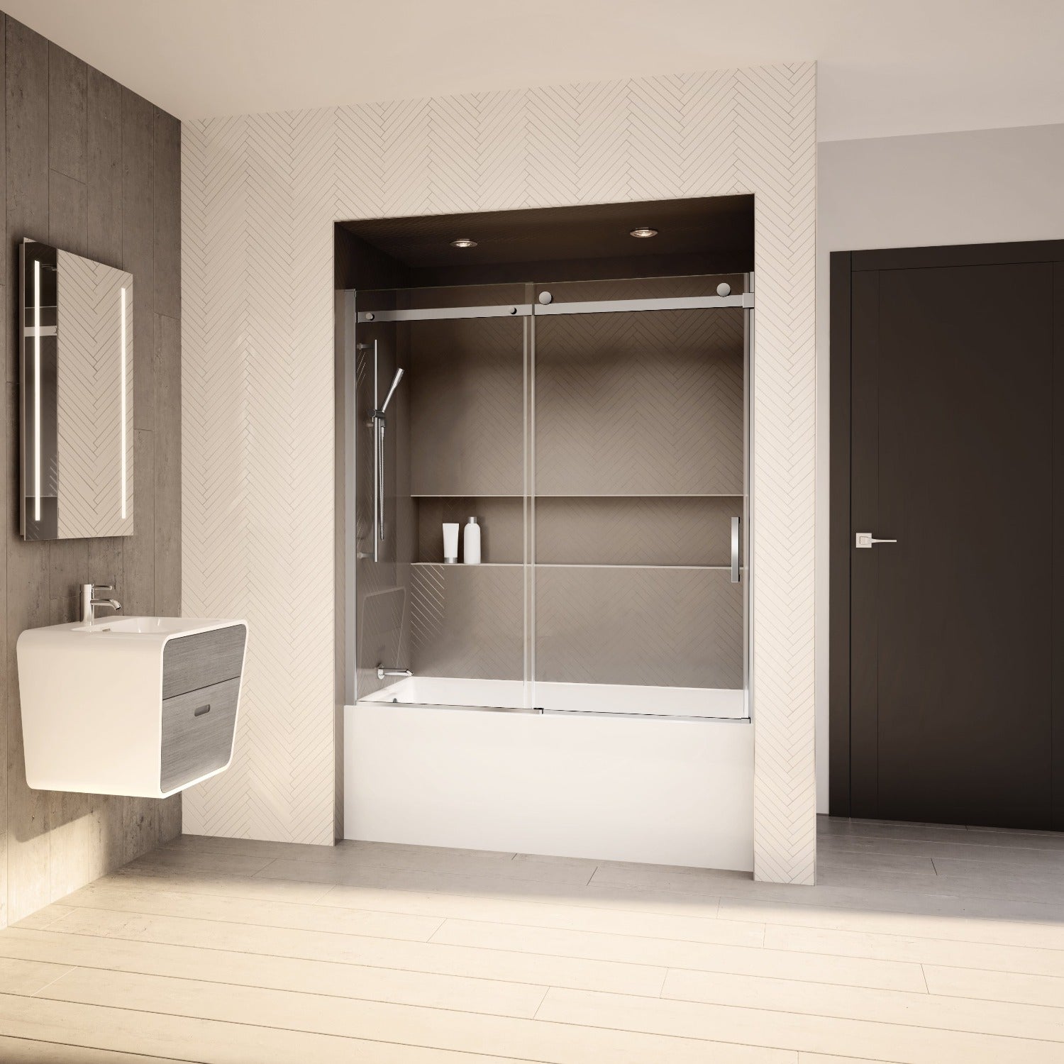 Fleurco Horizon Tub Shower Door