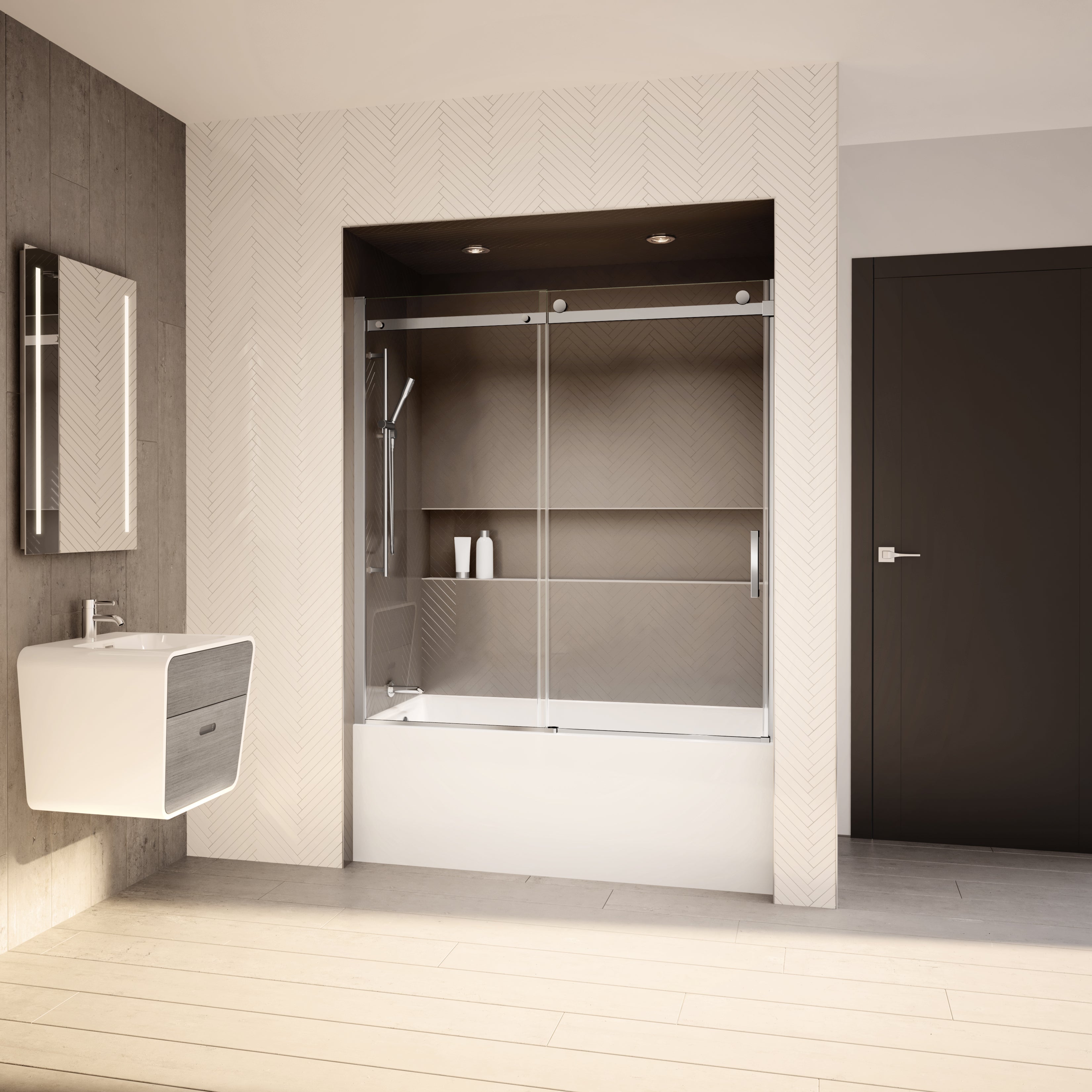 Fleurco Horizon Tub Shower Door