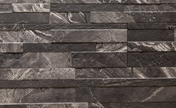 Rondine Gioia Nero Porcelain Tiles, Priced Per Tile 6X24