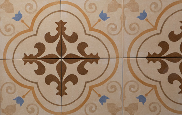 Rondine Swing Beige Porcelain Tiles, Priced Per Tile