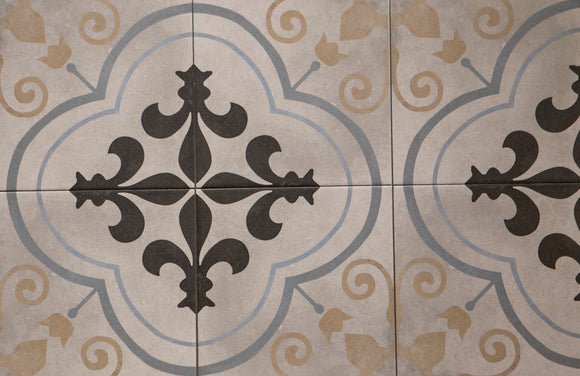 Rondine Swing Blue Porcelain Tiles, Priced Per Tile 8 X 8