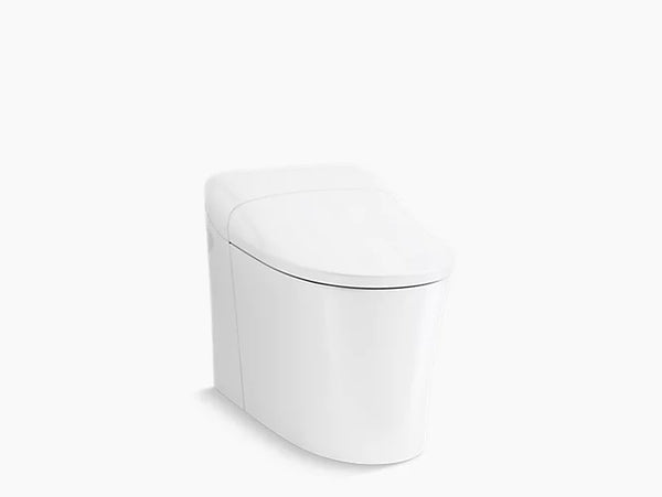 Kohler Eir K-77795-0 Bidet Toilet | Comfort Height One-Piece Elongated Dual-Flush Intelligent Chair-Height Toilet