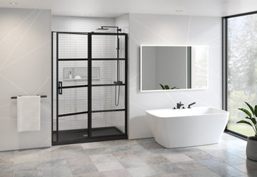 Fleurco Latitude In-Line Pivot Shower Door