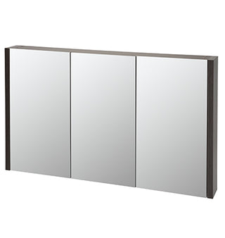 Buy grey-oak Vida Wallmount Vanity Mirror