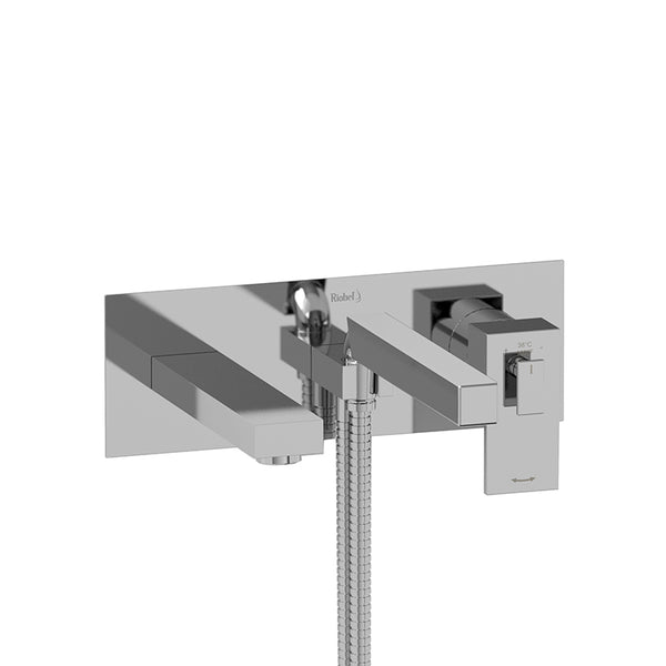 Riobel Pro Quadrik Bathroom Roman Deck Wallmount Faucet
