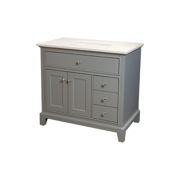 Vida Riverfield Floormount Vanity