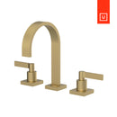 Unity Rubinet Fountain Blue Bathroom 8" Widespread Faucet-3