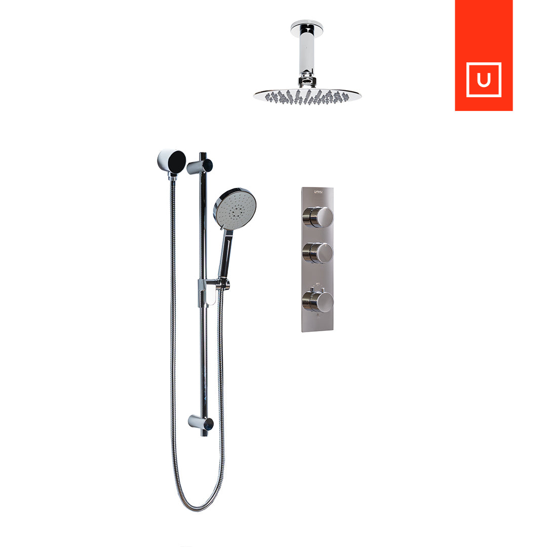 Unity AquaDesign Disegno Thermostatic XL Shower Kit - 0