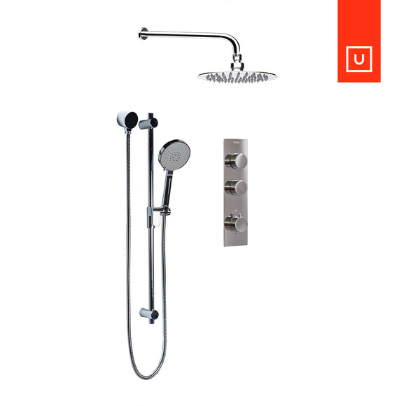 Unity AquaDesign Disegno Thermostatic XL Shower Kit