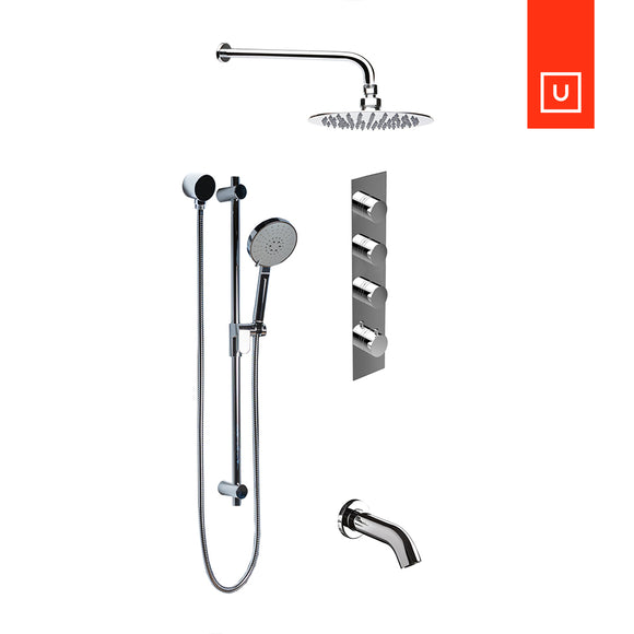 Unity AquaDesign Disegno Thermostatic XL Shower Kit