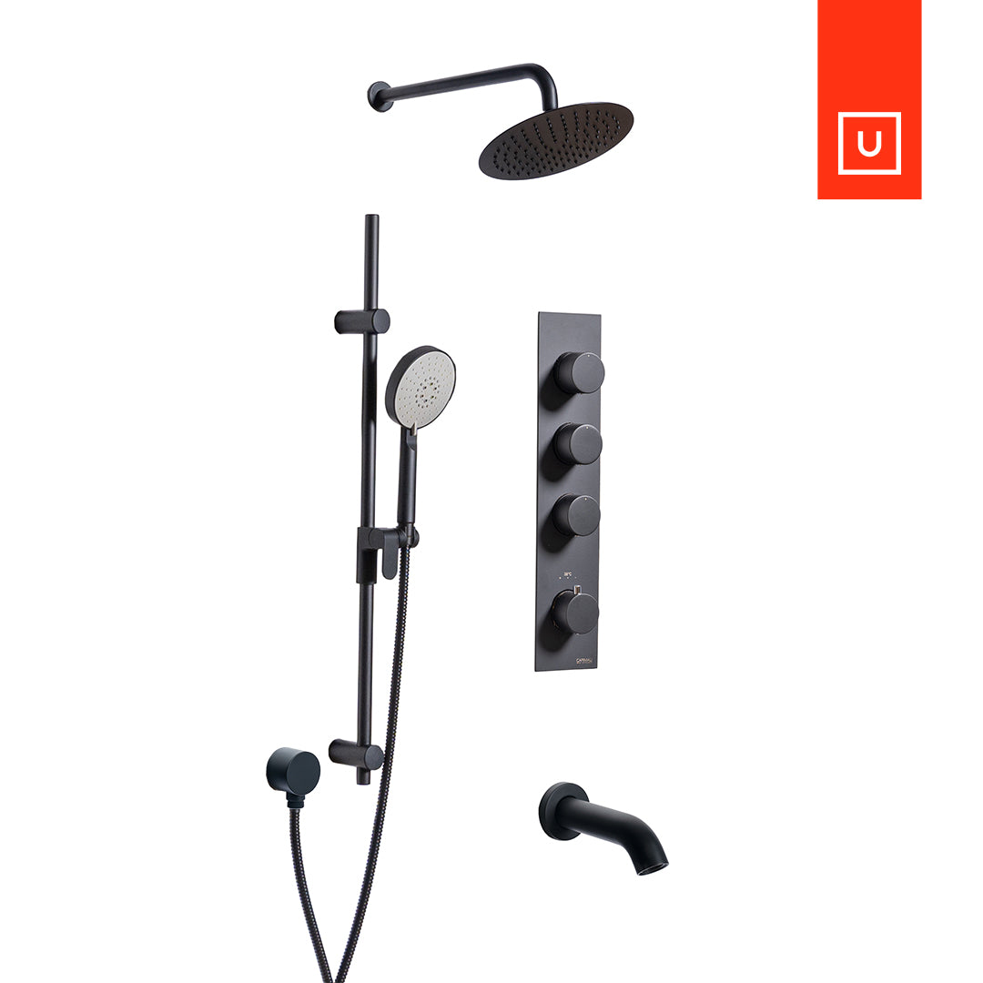 Unity AquaDesign Disegno Thermostatic XL Shower Kit
