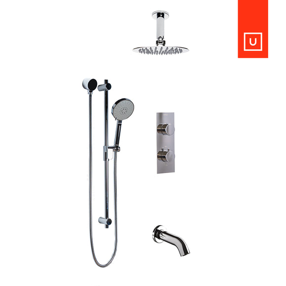 Unity AquaDesign Disegno Thermostatic Shower Kit
