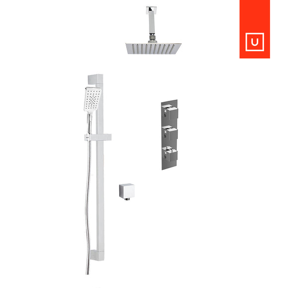 Unity AquaDesign Disegno Thermostatic XL Shower Kit