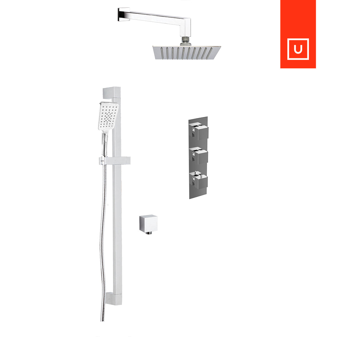 Unity AquaDesign Disegno Thermostatic XL Shower Kit