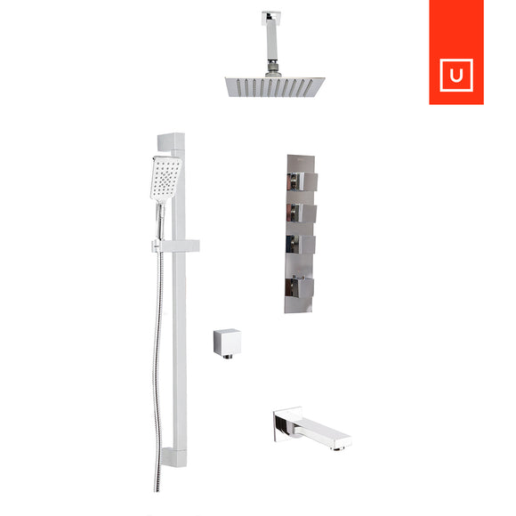 Unity AquaDesign Disegno Thermostatic XL Shower Kit