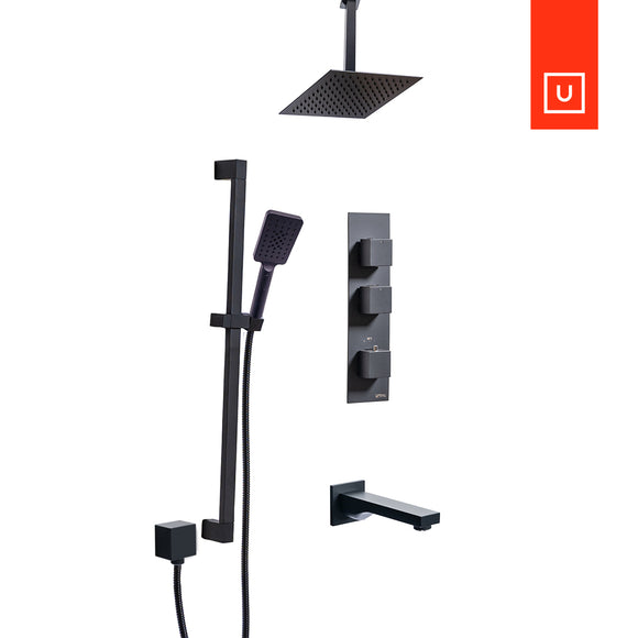 Unity AquaDesign Disegno Thermostatic XL Shower Kit