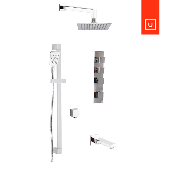 Unity AquaDesign Disegno Thermostatic XL Shower Kit