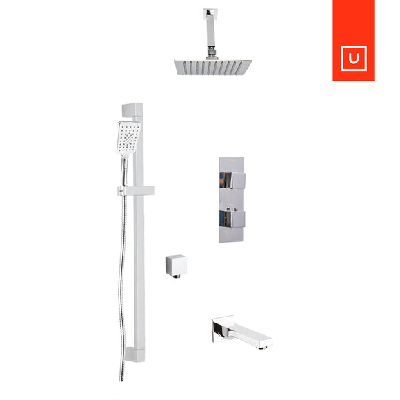 Unity AquaDesign Disegno Thermostatic Shower Kit