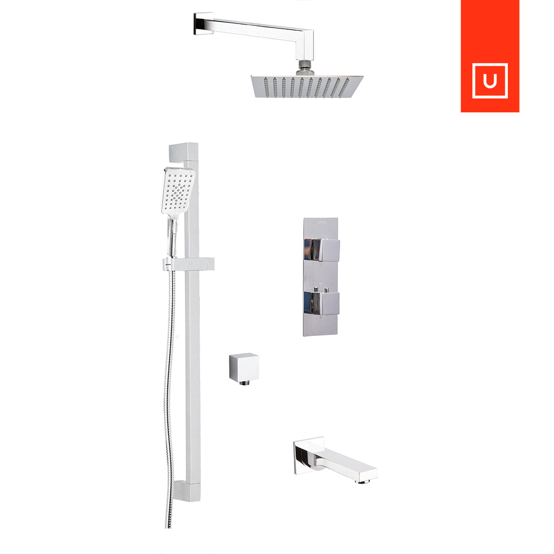 Unity AquaDesign Disegno Thermostatic Shower Kit