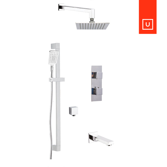 Unity AquaDesign Disegno Thermostatic Shower Kit