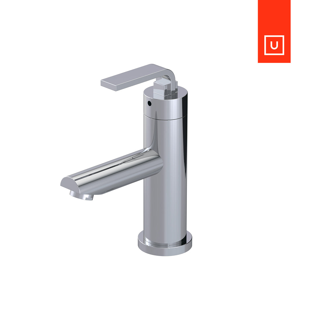 Unity Rubinet Fountain Blue Bathroom Single Lever Faucet