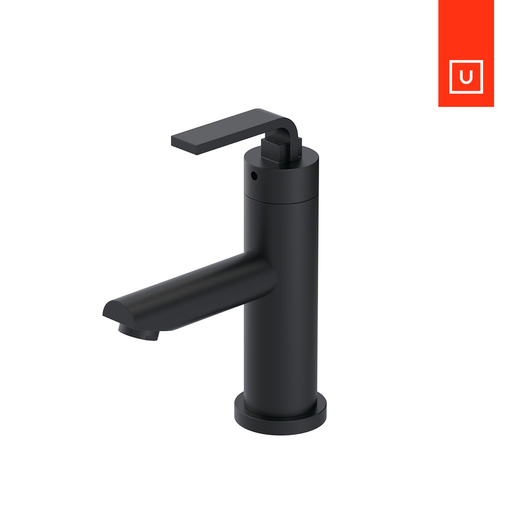 Unity Rubinet Fountain Blue Bathroom Single Lever Faucet - 0