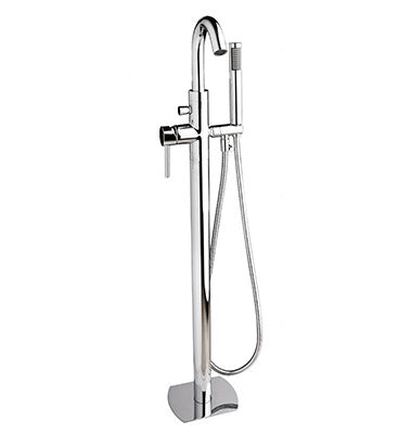 Vida Dax S Floormount Tub Filler