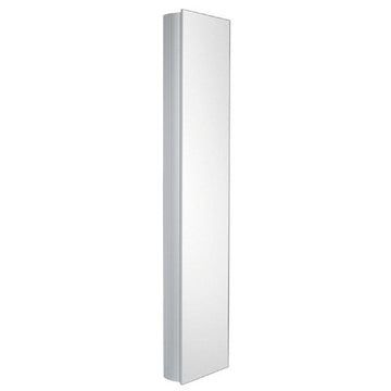 Laloo Side Cabinet 12 x 57 Mirrored Finish - 0